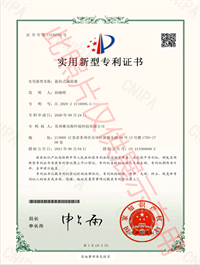 悬挂式减震器专利证书