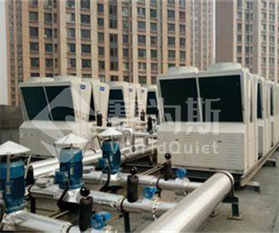 风冷热泵机组噪音治理可以运用什么方法？