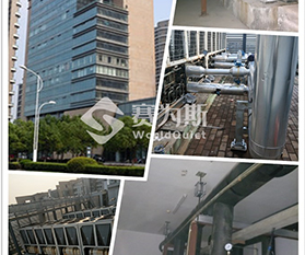杭州万达逸天广场空调主机及水泵机房降噪