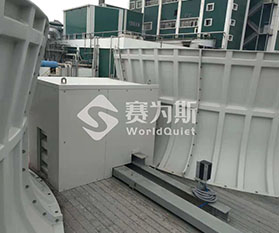 上海远纺工业冷却塔电机设备降噪