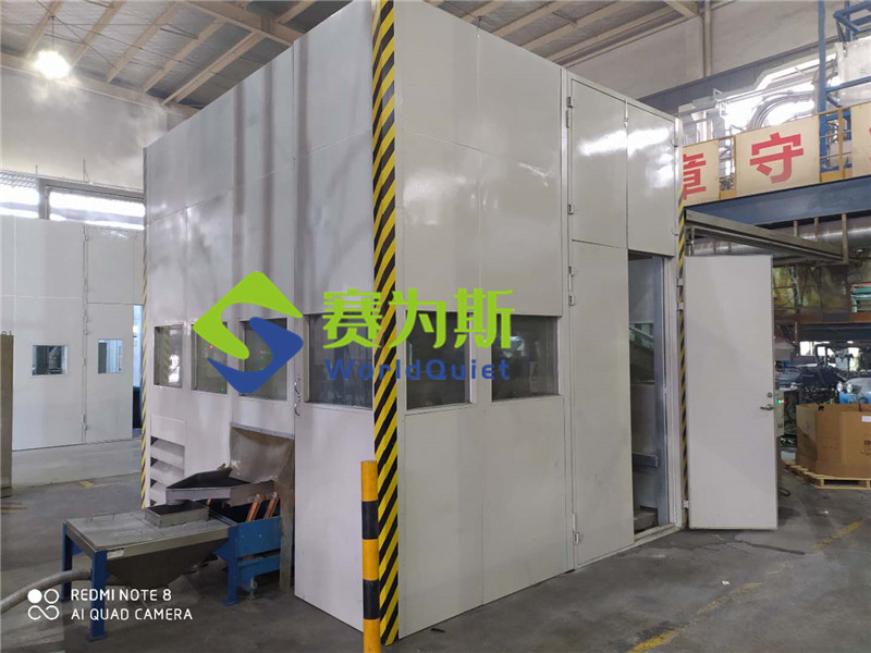 生产线设备隔声，苏州外企兰蒂奇认准赛为斯噪声治理