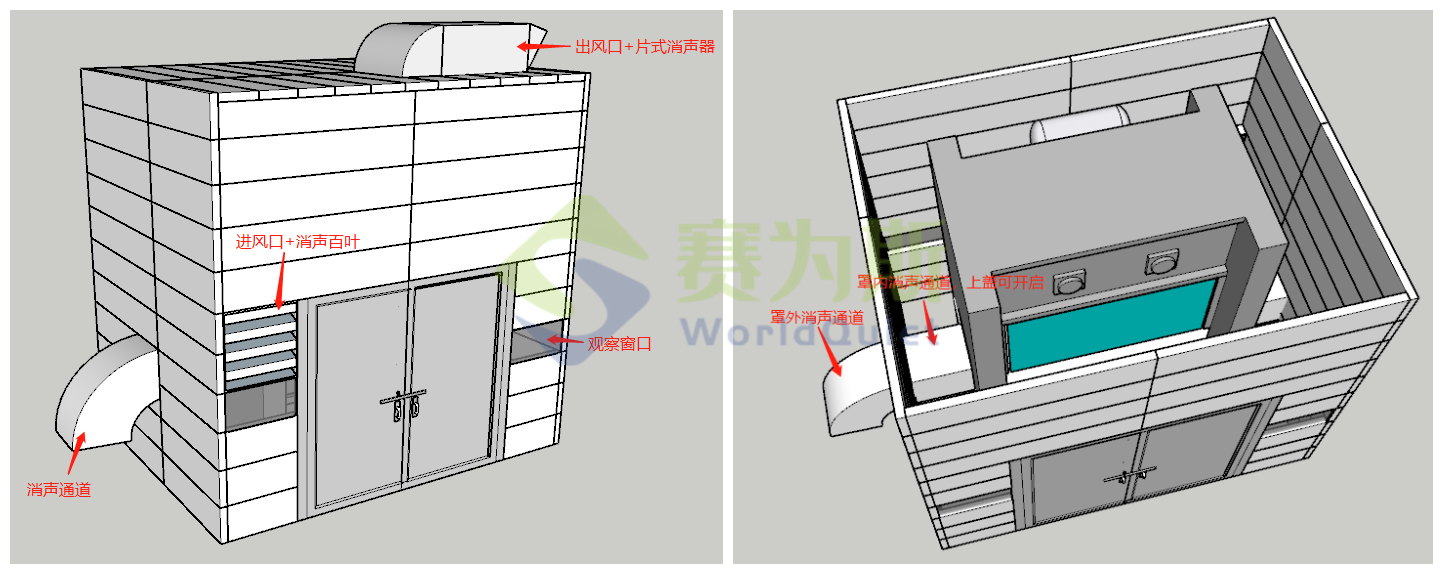 汽车零部件厂多台冲床齐运转，噪声太大工人听力出问题亟需治理