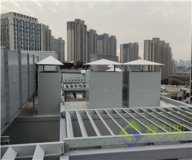 屋面机电设备隔声降噪-宁波丰汇城噪声治理样板工程