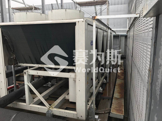 商业裙楼中央空调冷却塔,该做降噪还是减振