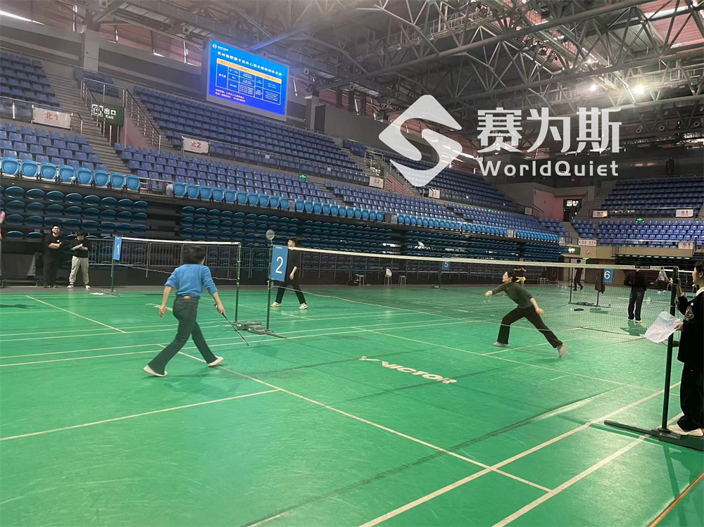 羽梦起航：赛为斯噪声治理第一届羽毛球比赛