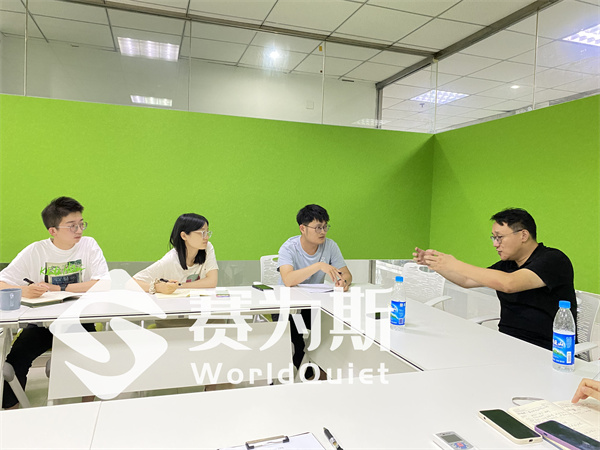 赛为斯噪声治理迎来北京声学学会副秘书长朱亦丹莅临指导
