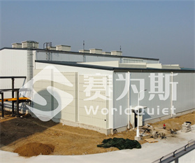 中石化江苏油田朱家墩储气库增压站机房噪声控制项目