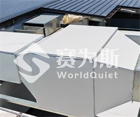 信展财富大厦屋顶消防排风机噪声控制项目 信展财富大厦屋顶消防排风机噪声控制项目
