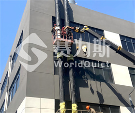 顺程高分子材料氮气泄压管道噪声治理