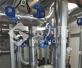 西安沣西新城地热能供热站房噪声控制项目