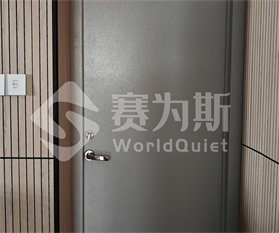 艾思科调音室卷帘门及隔声门安装项目