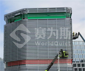 中国重燃研发总部基地A区能源中心冷却塔降噪项目