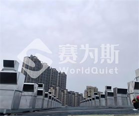 全柴动力公司屋面风机设备噪音治理工程