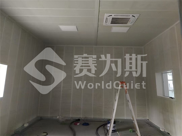 高要求车间测试间降噪:双层隔声结构隔声房案例分享 高要求车间测试间降噪:双层隔声结构隔声房案例分享