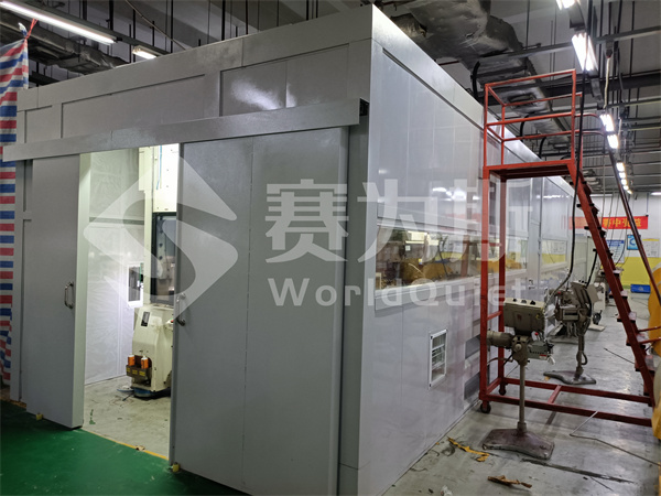 广东噪声治理：冲压车间多台冲床整体隔声方案