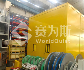 湛江喜利得车间冲床隔声罩工程